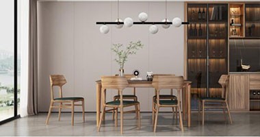 原木色家具應(yīng)該搭配怎樣的墻面顏色